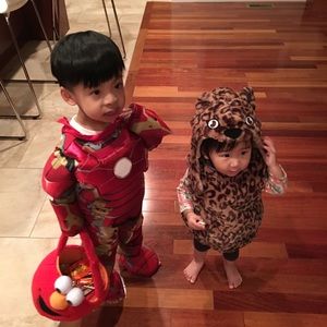 Pottery Barn Cheetah Halloween costume